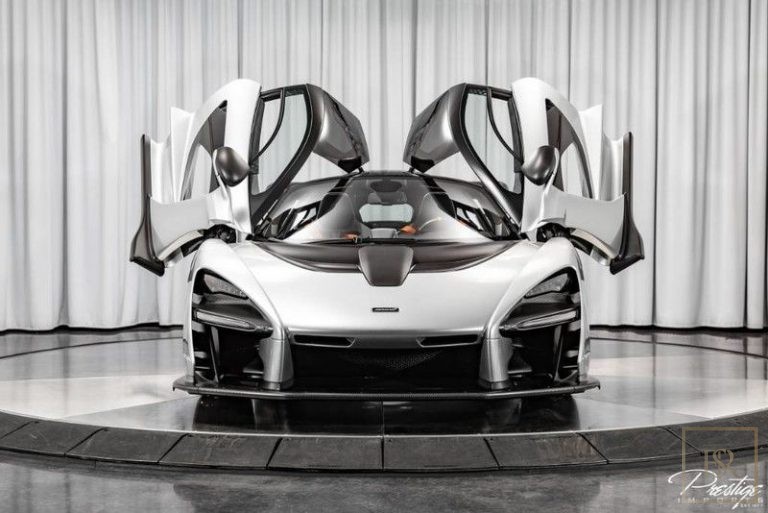 2019 McLaren Senna Black Alcantarak for sale For Super Rich