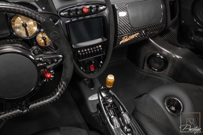 2017 Pagani HUAYRA interior for sale For Super Rich