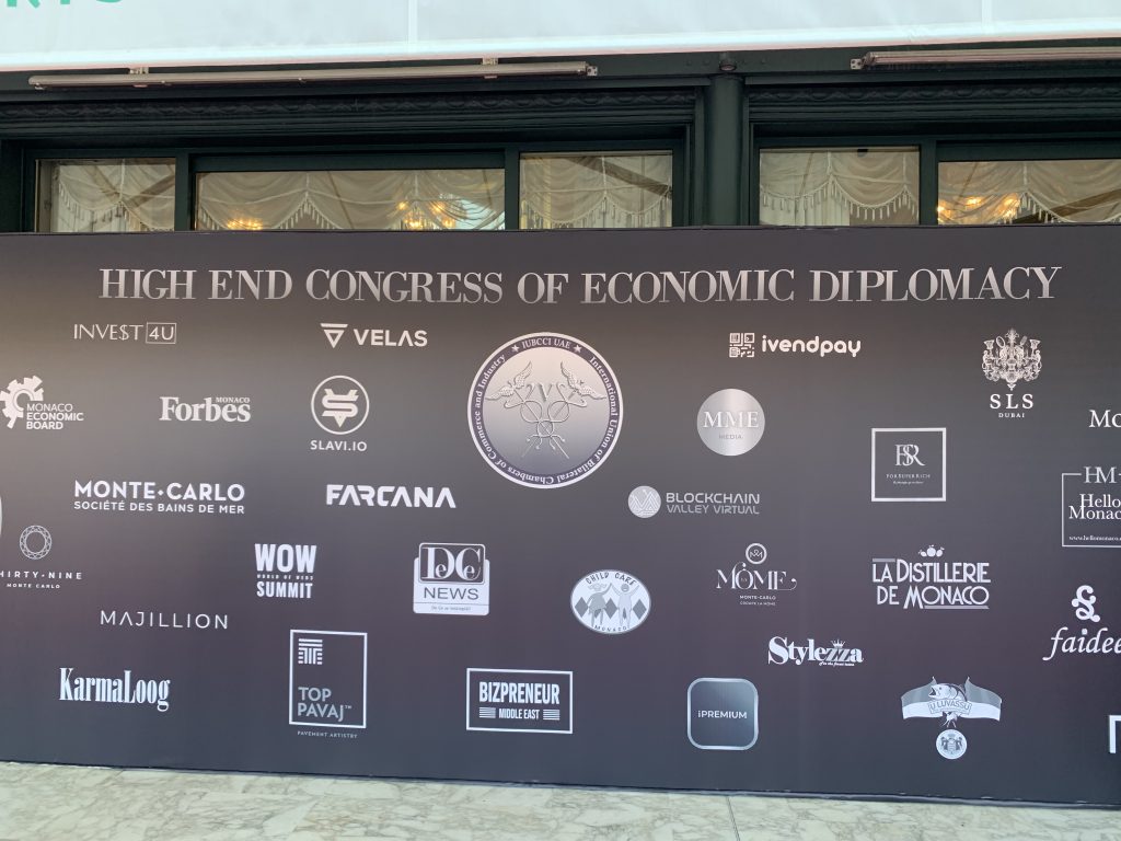 forsupperrich.store media partner of IUBCCI UAE - International Union of Bilateral Chambers of Commerce and Industry. High End Congress of Economic Diplomacy in Monaco May 16-19 2022 Hotel de Paris